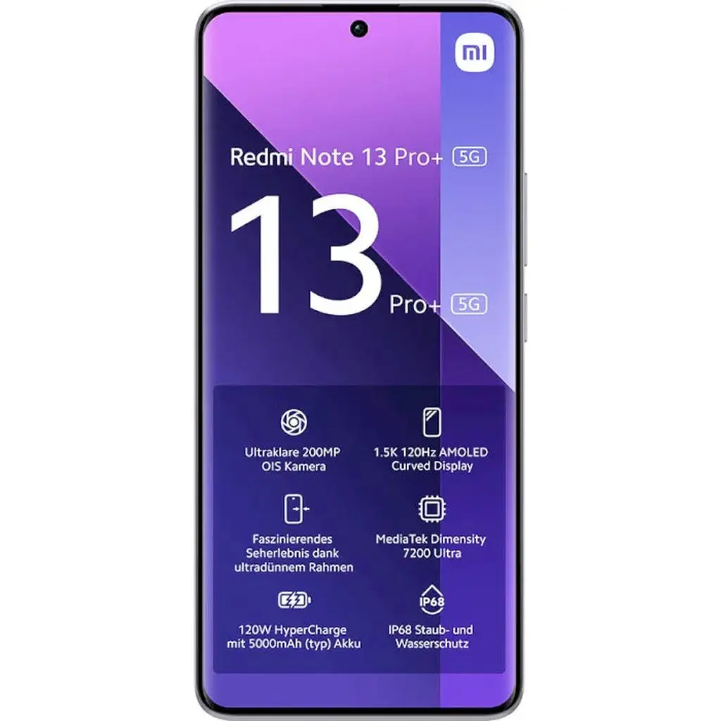 Смартфон Xiaomi Redmi Note 13 Pro+ 5G 8/256GB Aurora Purple - фото 3