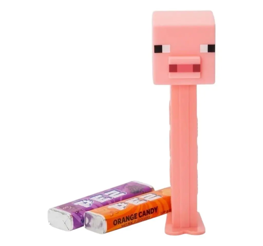 Диспенсер із цукерками Pez Minecraft Pig 17г - фото 3