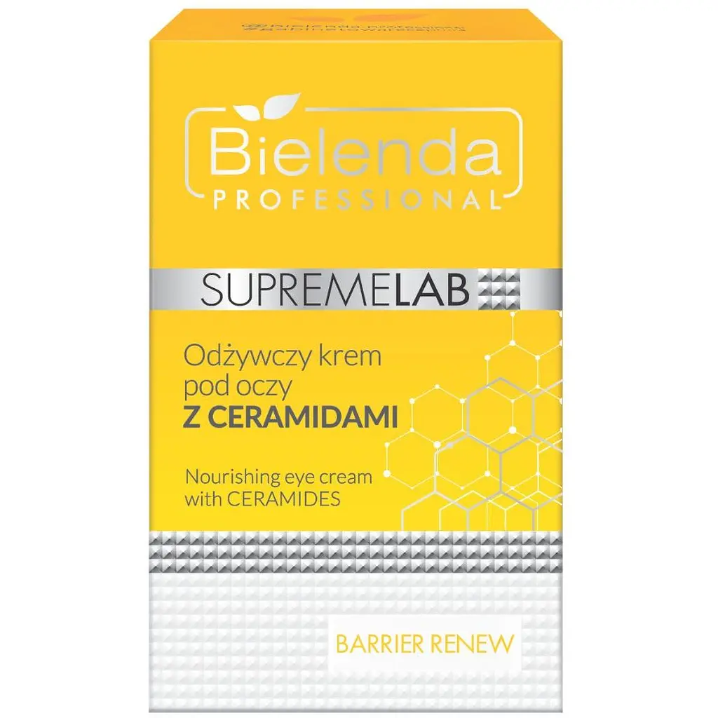 Питательный крем для кожи вокруг глаз Bielenda Supremelab Barrier Renew с керамидами 15 мл - фото 3