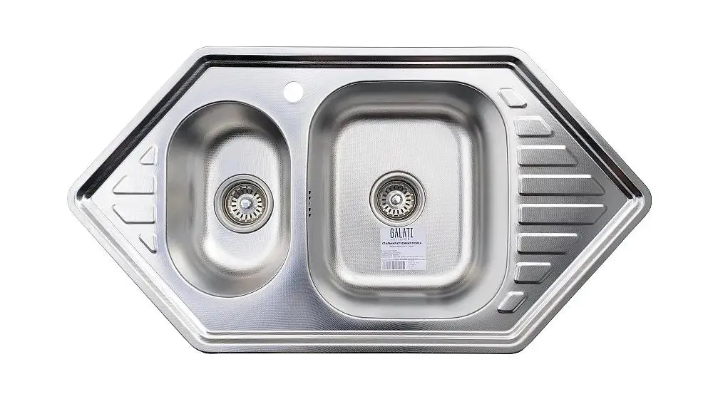 Кухонна мийка Romzha Meduza 1.5C Textura RO49645, Сірий
