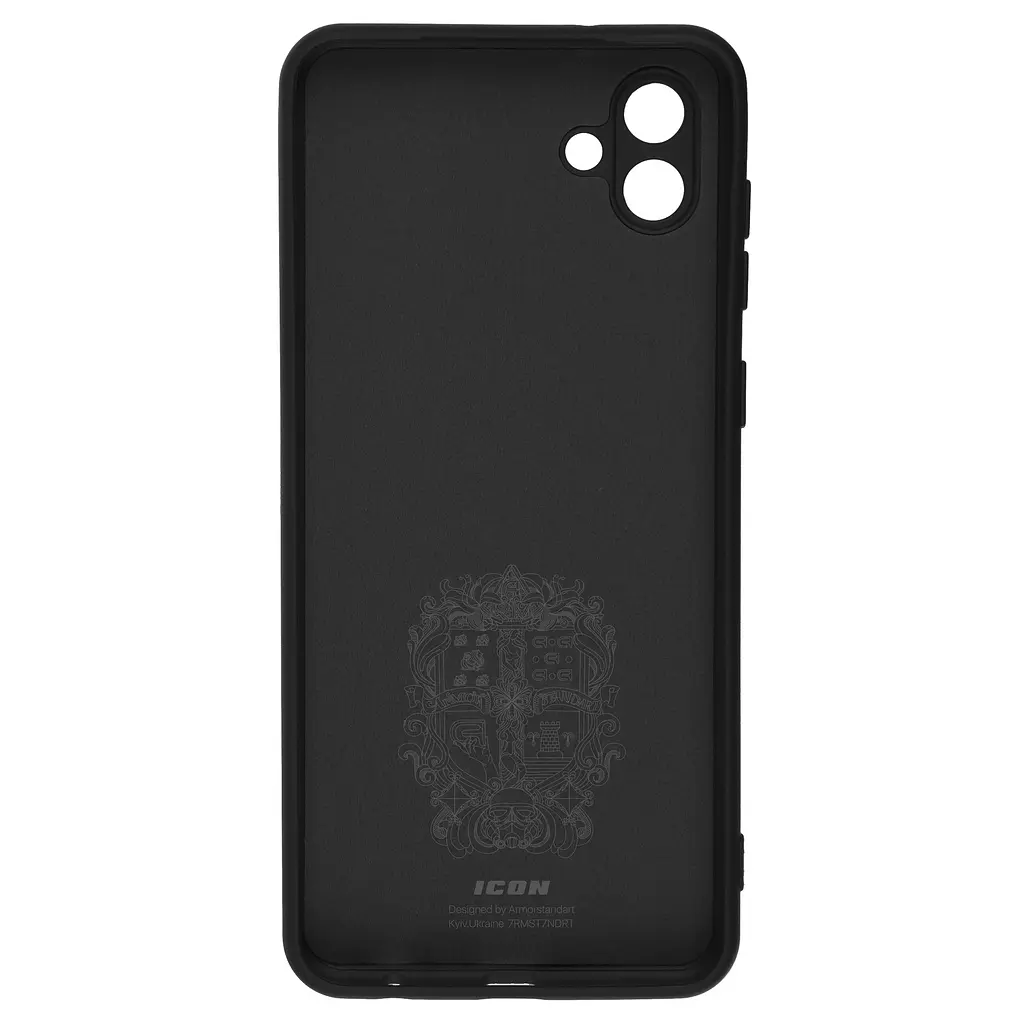 Чехол ArmorStandart ICON для Samsung A04 (A045) Camera cover Black (ARM63906) - фото 2