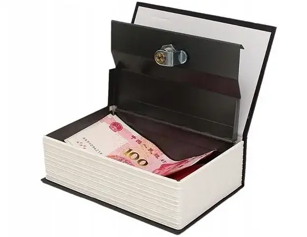Сейф-книга Malatec 1212  24x15,5x5,5 см – схованка для грошей і документів - фото 8