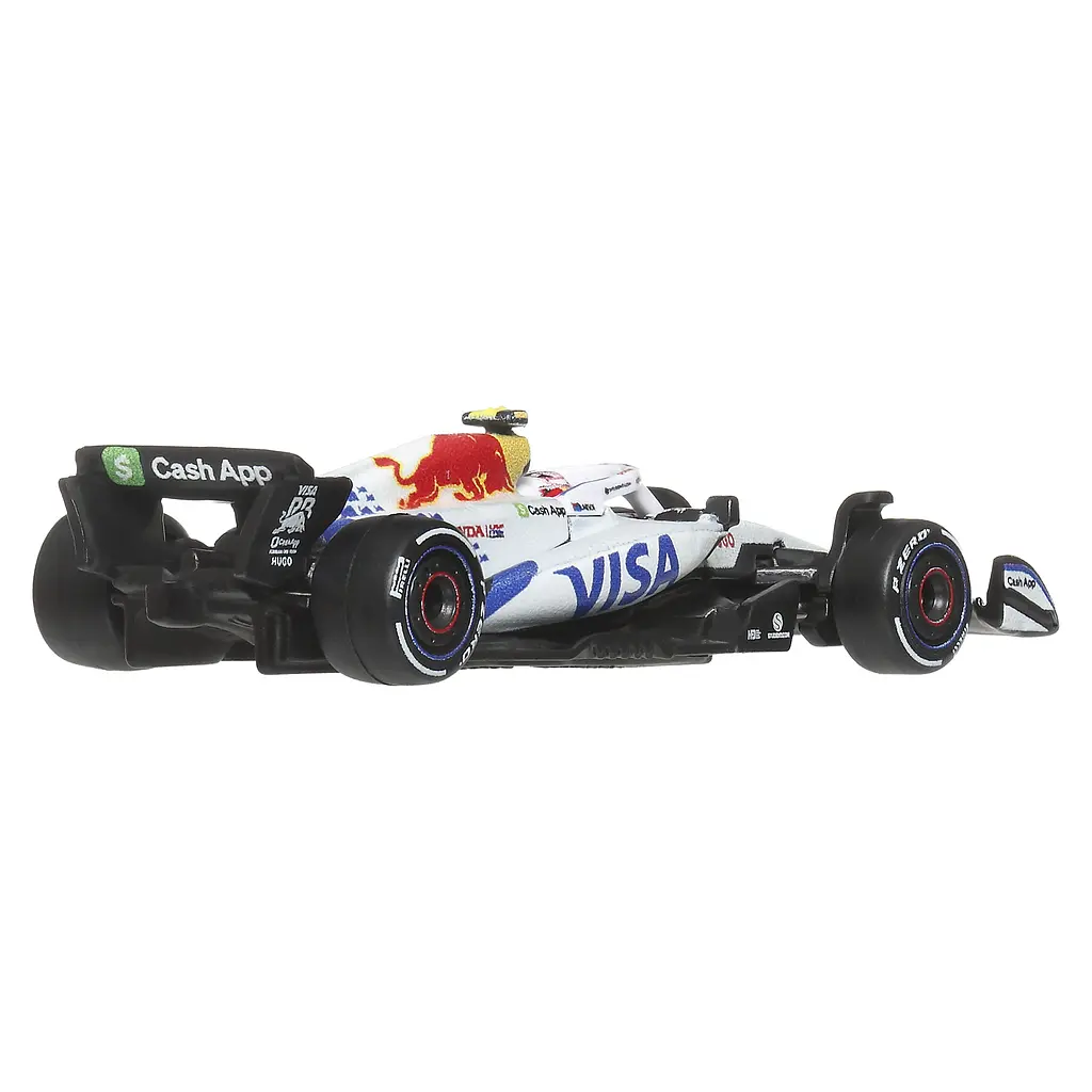 Набір колекційних машинок Hot Wheels Formula 1 VCARB Liam Lawson та Isack Hadjar 1:64, 2 шт. (JMM94) - фото 6