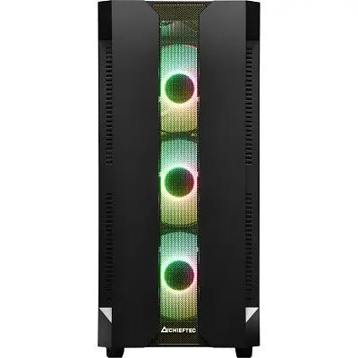 Корпус для ПК Chieftec Gaming Hunter Tempered Glass Edition (GS-01B-OP) - фото 3