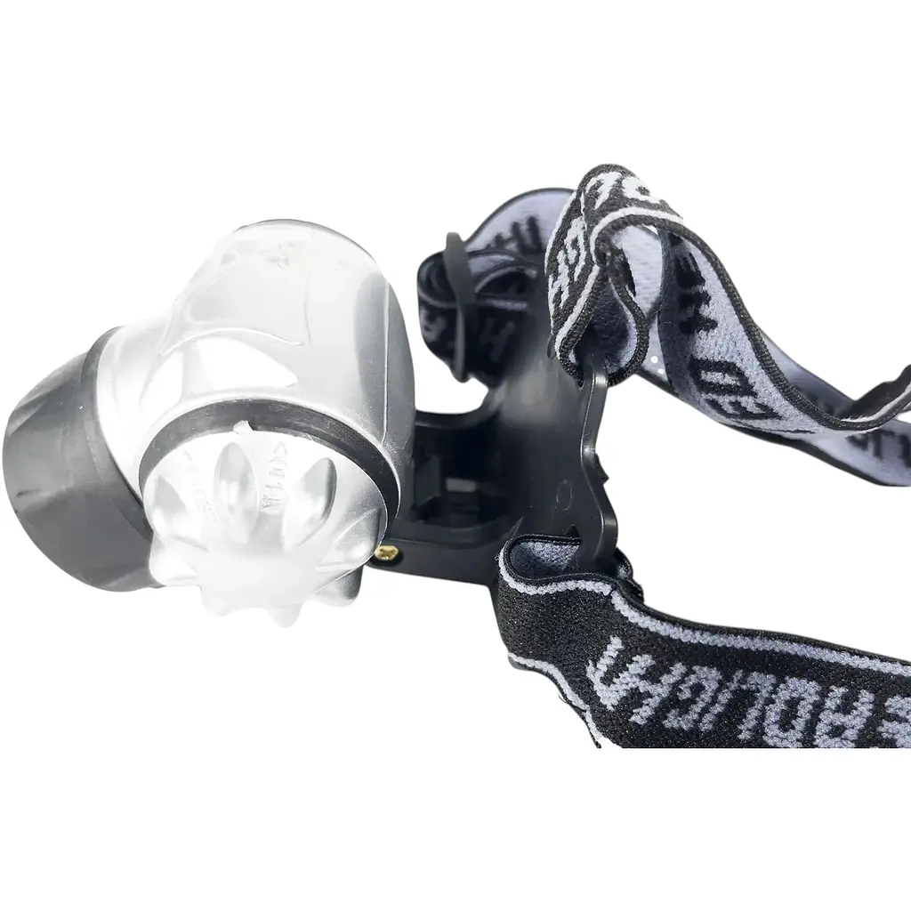 Ліхтар налобний світлодіодний Good Bike 7 LED на батарейках водозахисний (92303-IS) - фото 5