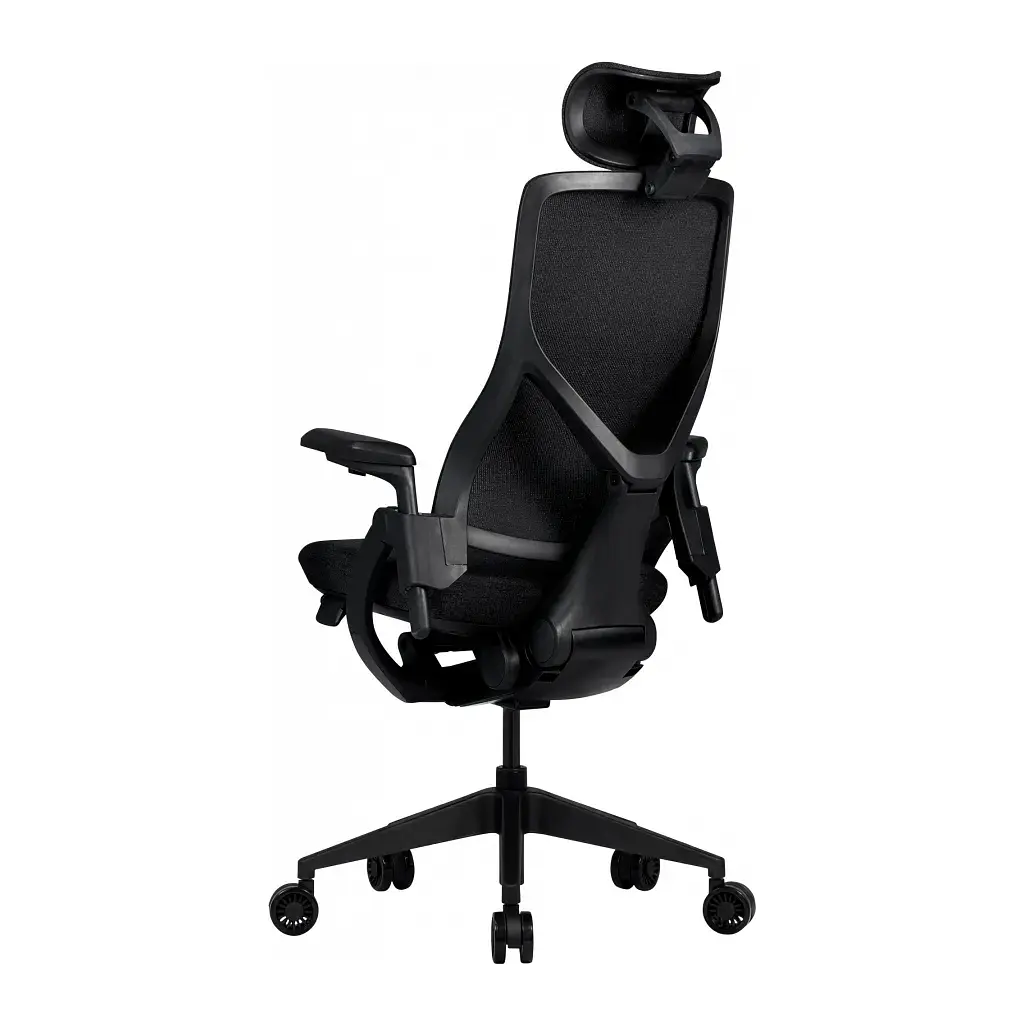 Офісне крісло GT Racer B-6314 Black (B-6314 Fabric Black/Black) - фото 5