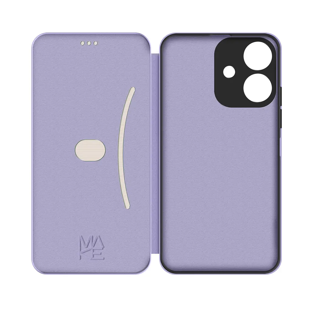 Чохол-книжка MAKE Oppo A3/A3X Flip Lilac - фото 4