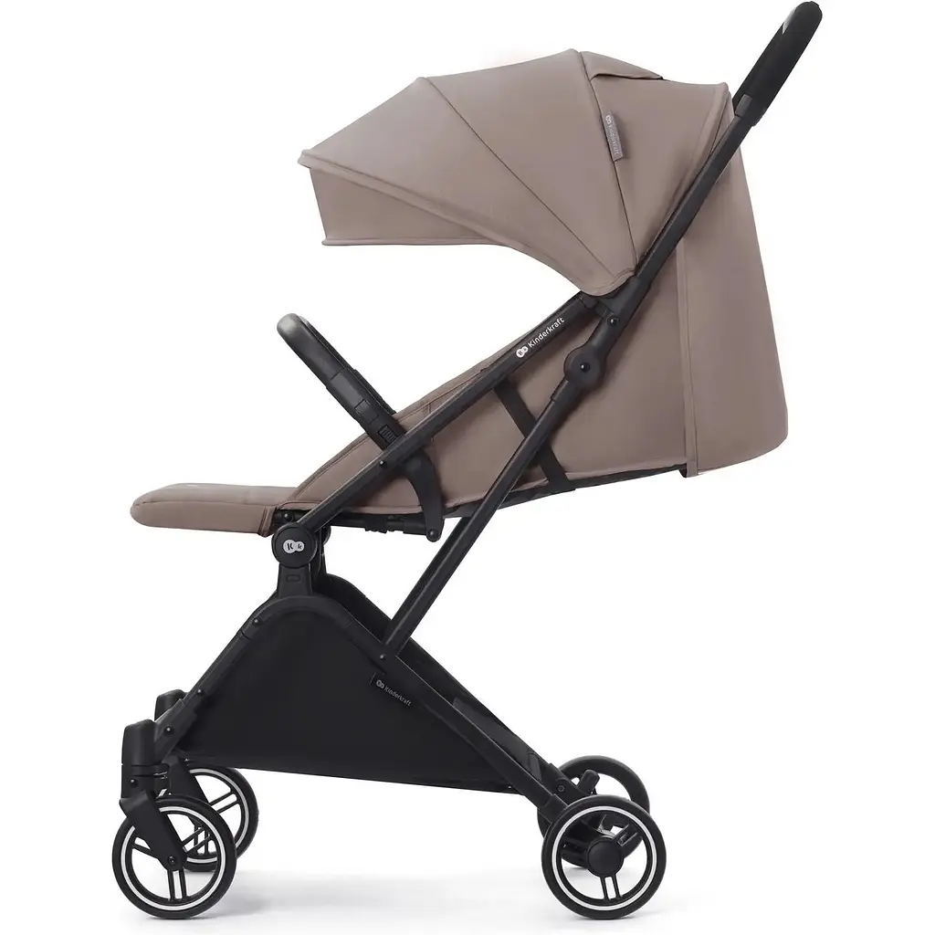Прогулянкова коляска Kinderkraft Indy 2 Calm Beige бежева (00-00305094) - фото 4