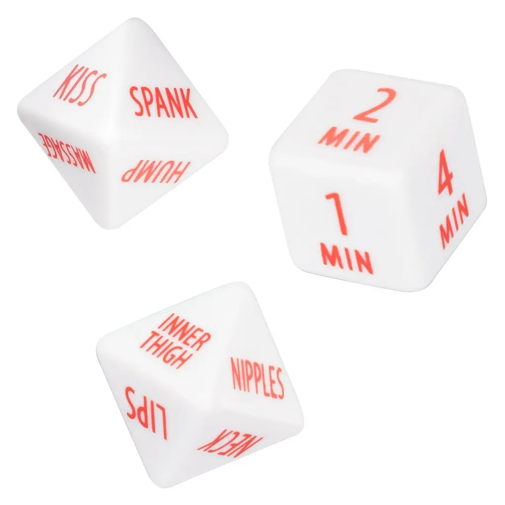 Секс гра кубики Cal Exotics Tempt & Tease Dice Tempt & Tease Dice