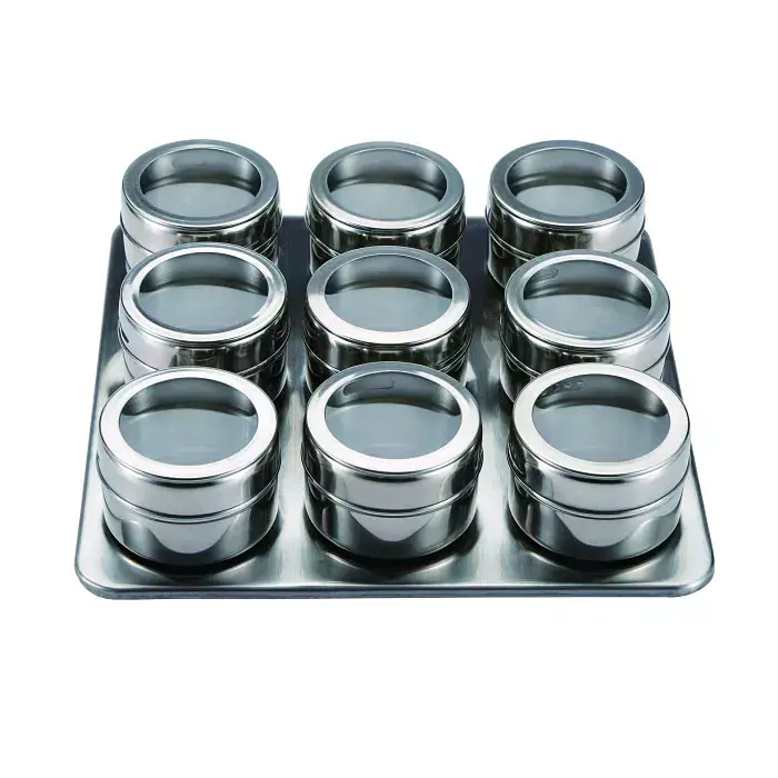 Набір ємностей для спецій Masterpro Foodies collection 10 предметів (BGMP-6101-6)