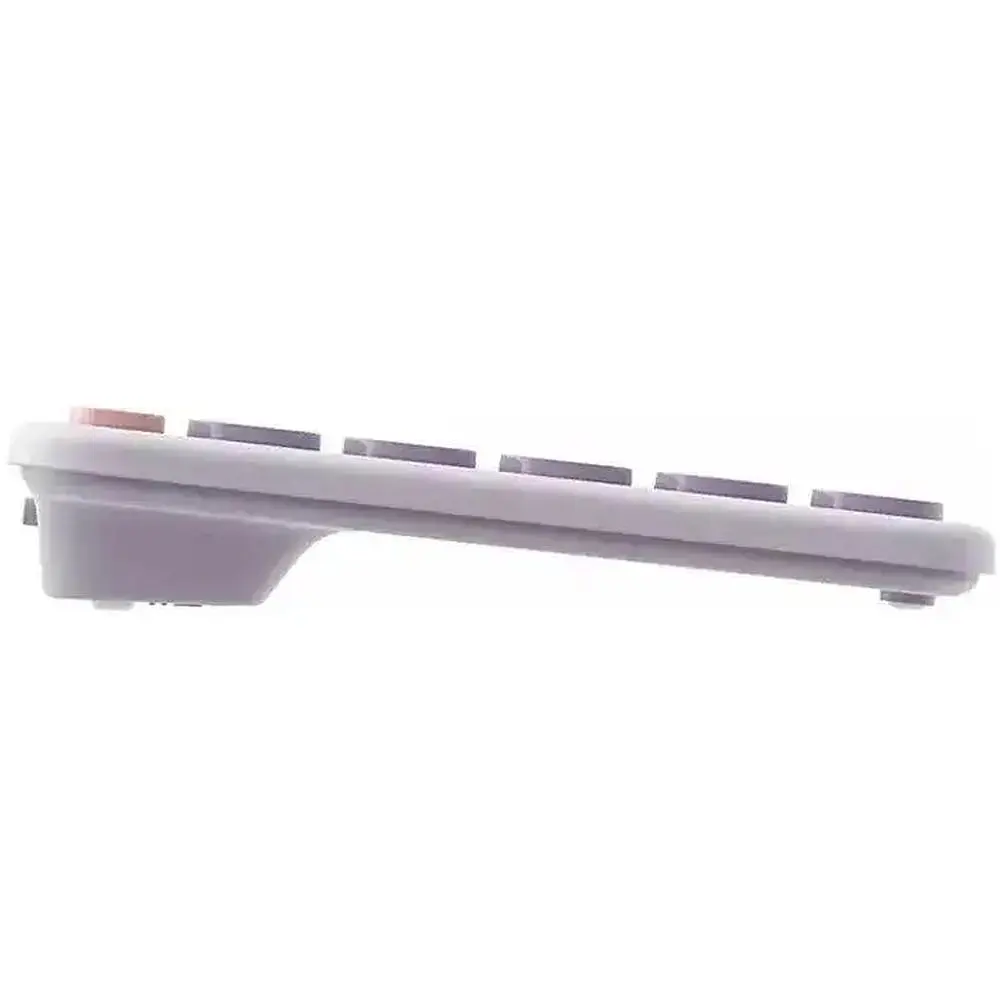 Клавіатура бездротова Baseus K01A Wireless Tri-Mode (3 режими) - блютуз + 2.4 + 5.0 ГГц фіолетова - фото 3