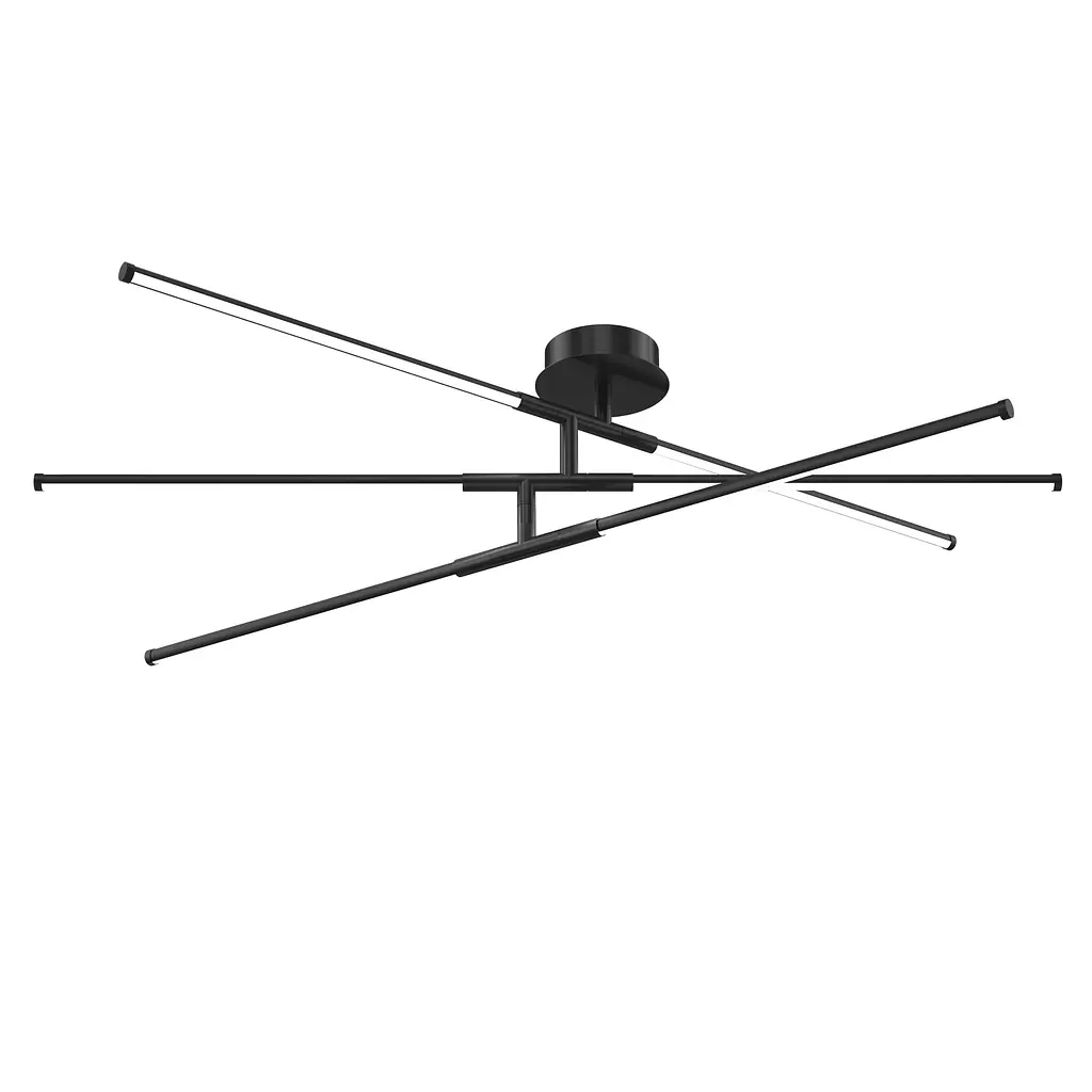 LED світильник стельовий Videx CLD013, 40W 3000-4000-6000K Black (29195-000) - фото 2