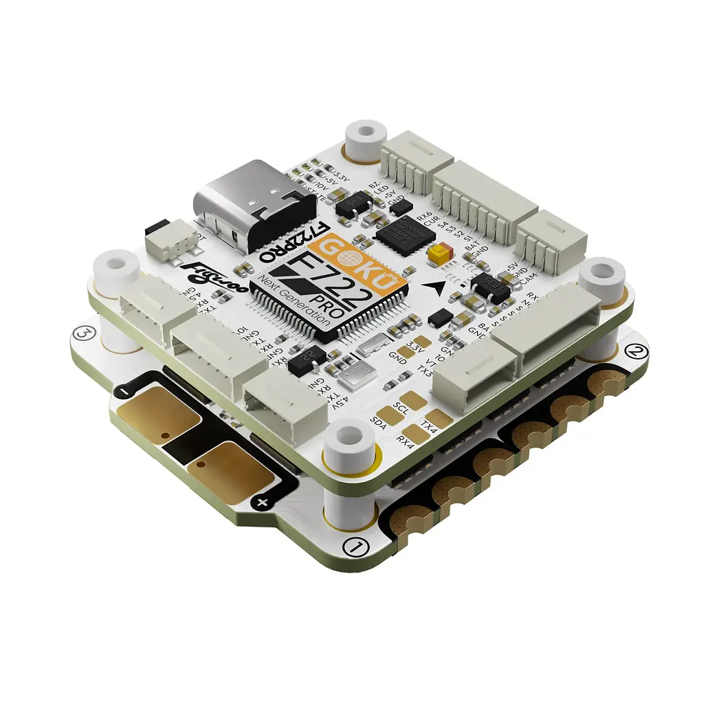 Стек FC+ESC Flywoo GOKU F722 Pro V2 55A 32Bit 128K із 16МБ Blackbox - фото 3