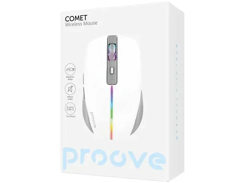 Миша Proove Comet White (WMCM00022002) - фото 6