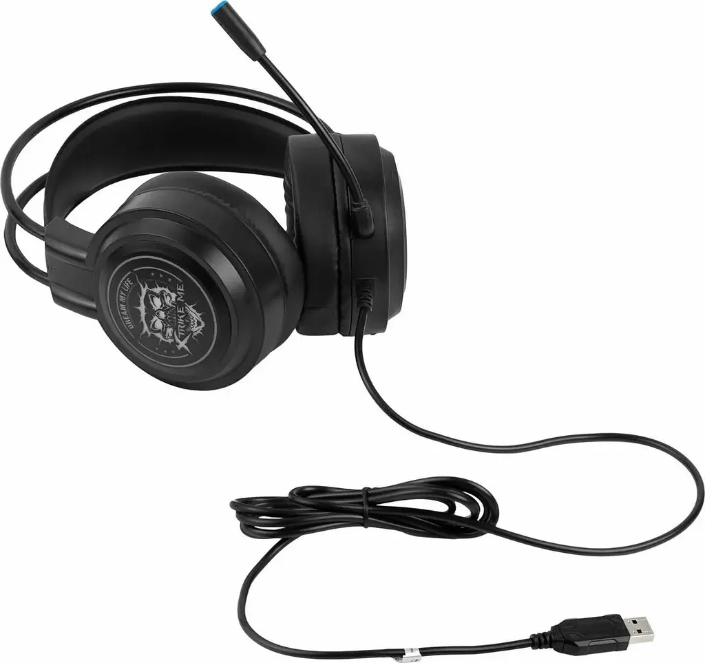 Ігрова гарнітура Xtrike Me GH-516 USB 7.1 RGB Black (GH-516) - фото 6