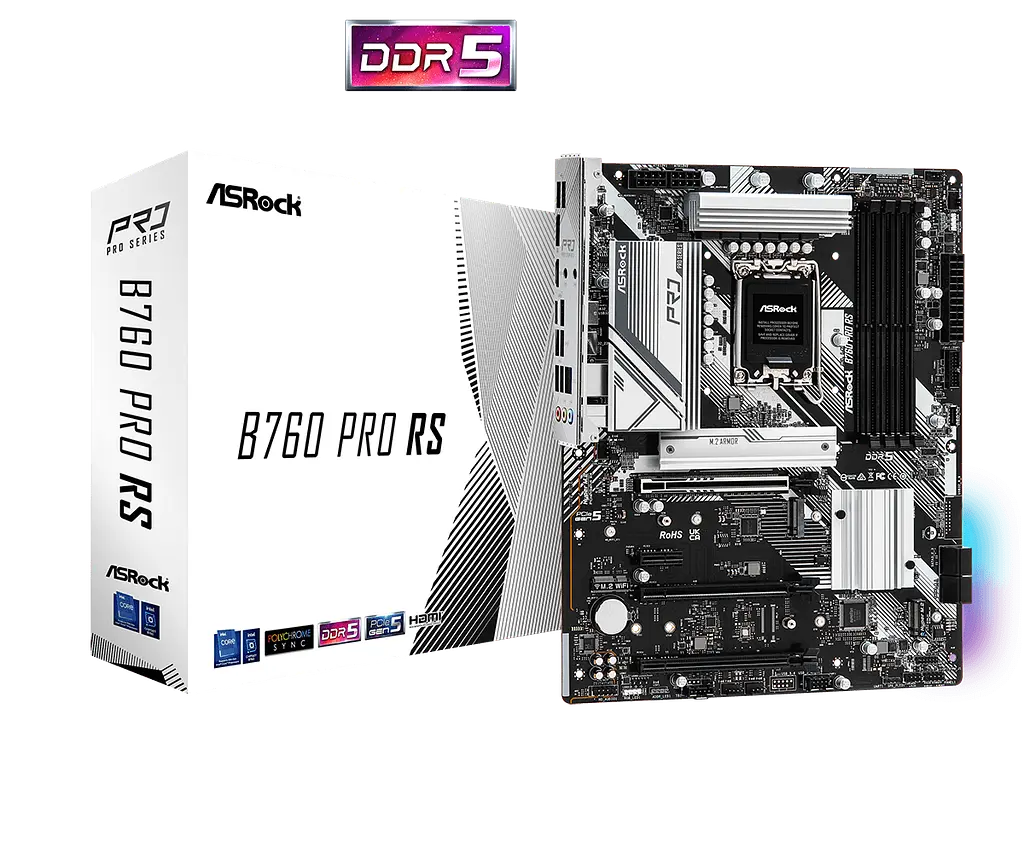 Mатеринська плата ASRock B760 Pro RS LGA 1700 (B760 PRO RS) - фото 5