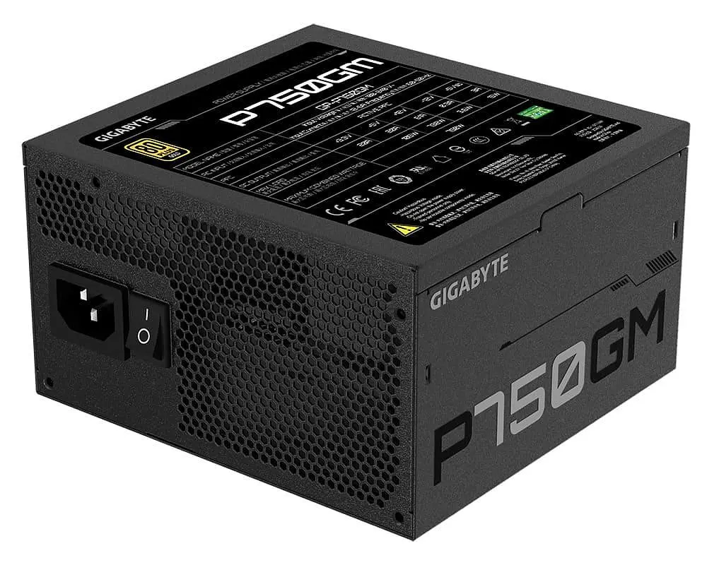 Блок живлення Gigabyte P750GM 750W 80 Plus Gold (GP-P750GM) - фото 2