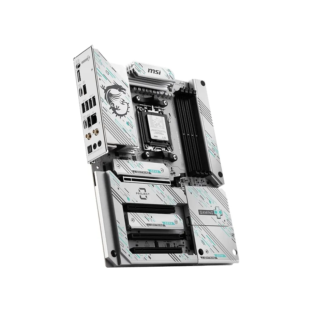 Материнська плата MSI B850 GAMING PLUS WIFI PZ - фото 2