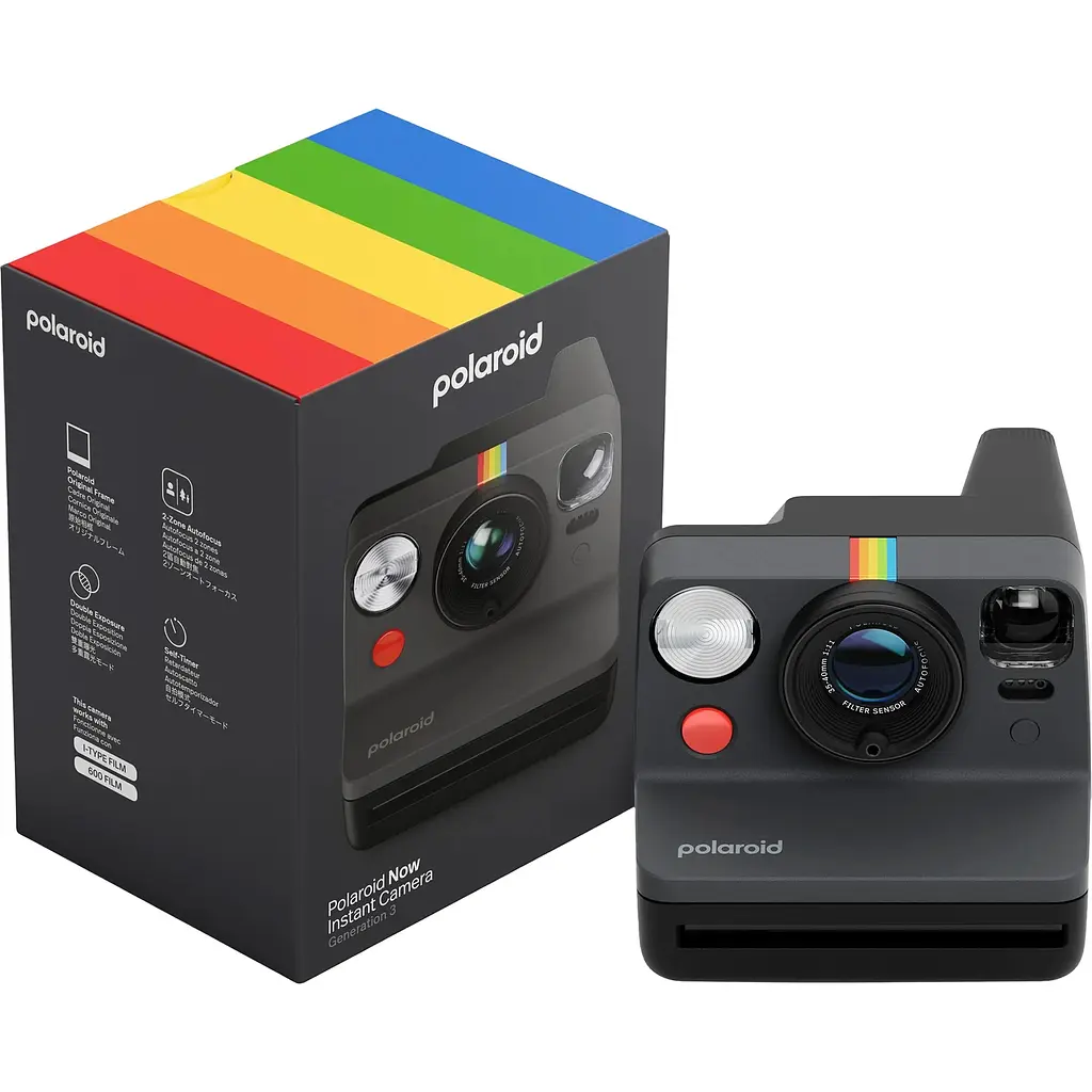 Фотокамера моментального друку Polaroid Now Gen 3 Black (009154) [131251] - фото 7