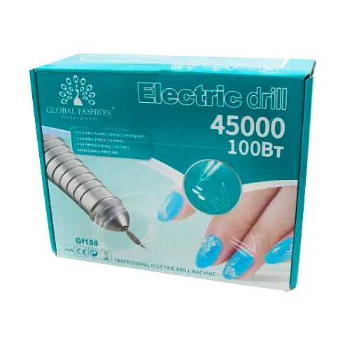 Апарат для манікюру та педикюру SalonHome T-SO32569 GF-108h 100W 45000 оборотів - фото 4