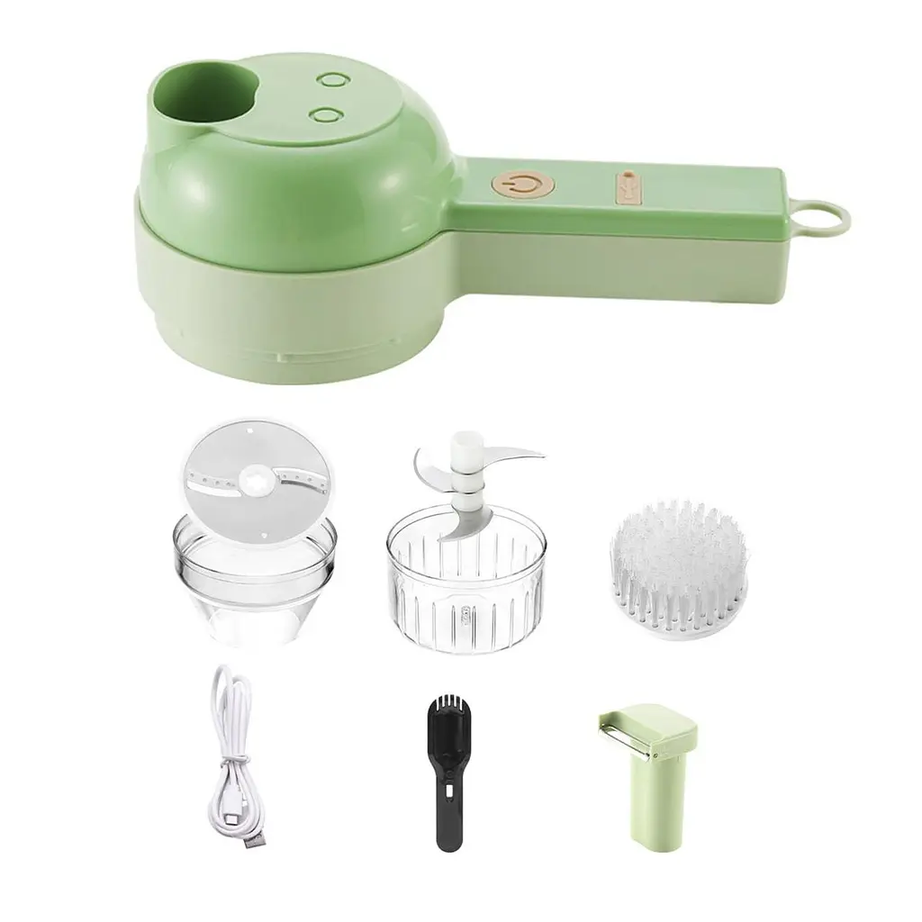 Ручний електричний різак для овочів 4 в 1 ∙ Електричний подрібнювач Food Chopper Catling - фото 5