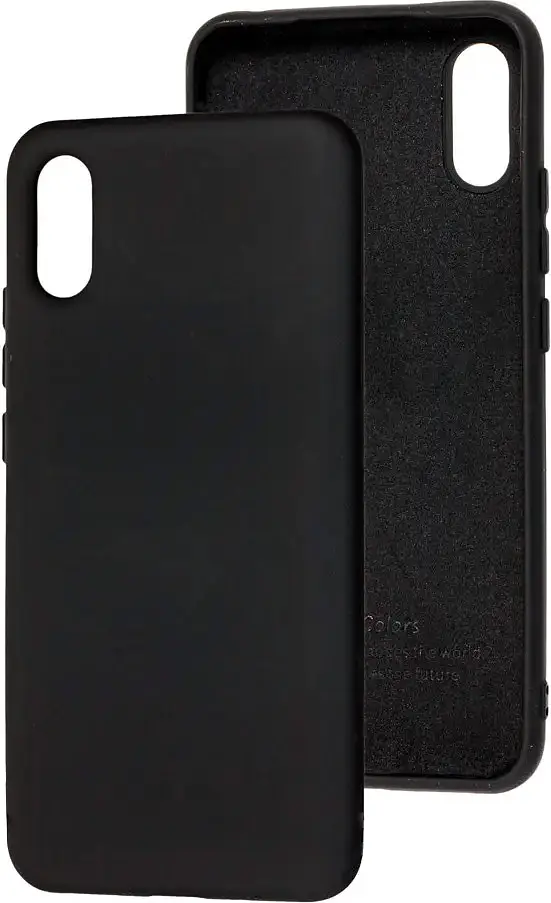 Чохол Lakshmi Case Xiaomi Redmi 9A/9AT Silicone Black [49577] - фото 3