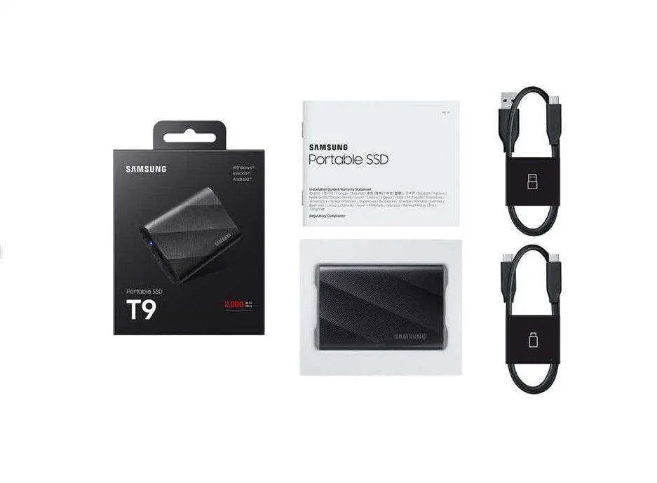 SSD накопичувач Samsung T9 4 TB Black (MU-PG4T0B) - фото 6