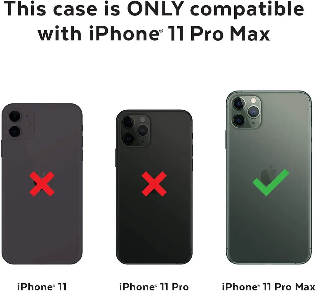 Протиударний чохол з антимікробним покриттям Tech21 Evo Check для iPhone 11 Pro Max (6.5") Smokey Black - фото 9