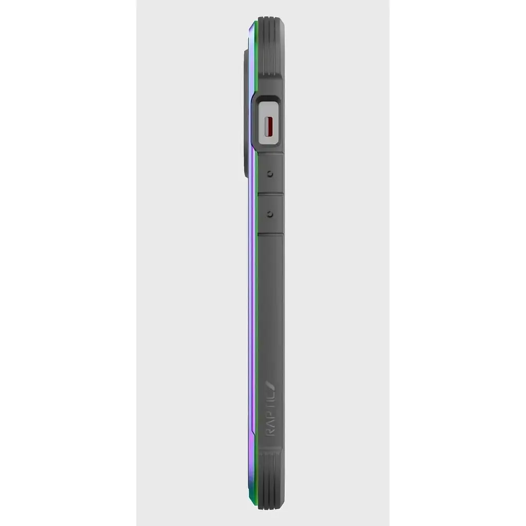 Оригинальный противоударный чехол X-Doria Raptic Shield Pro iPhone 13 Pro (6.1") Blue прозрачный - фото 6