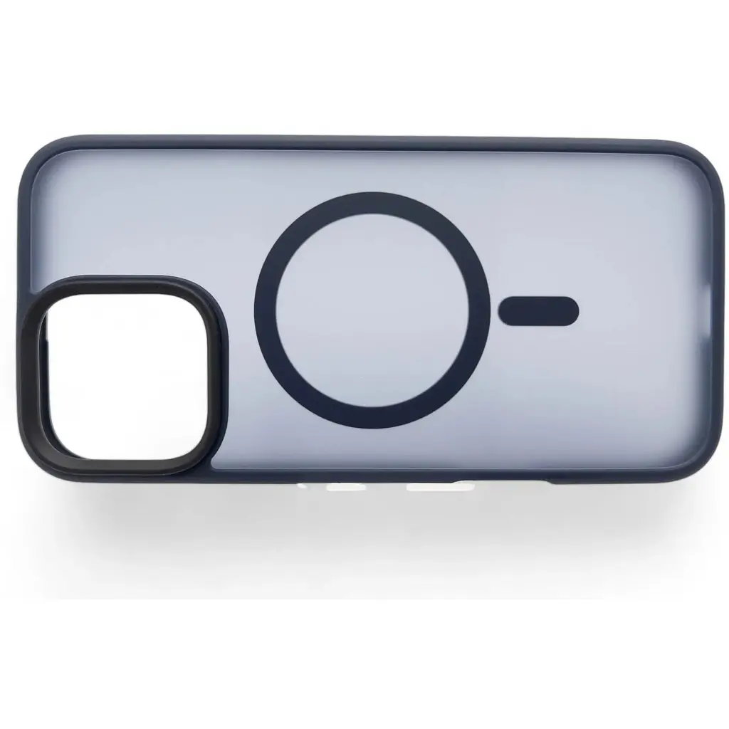 Чехол-накладка BeCover Metal Buttons Case (MagSafe) для Apple iPhone 16 Pro Blue (712097) - фото 4
