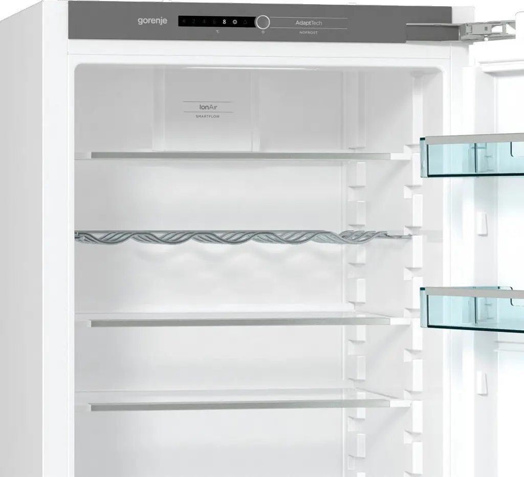 Вбудований холодильник з морозильною камерою Gorenje білий (NRKI2181A1) - фото 10