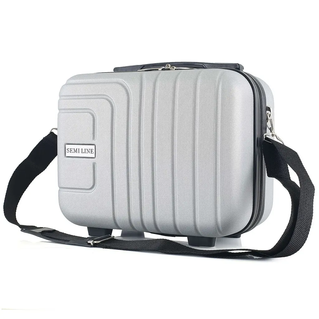 Бьюті-кейс Semi Line 18L Light Grey (T5762-1) - фото 8