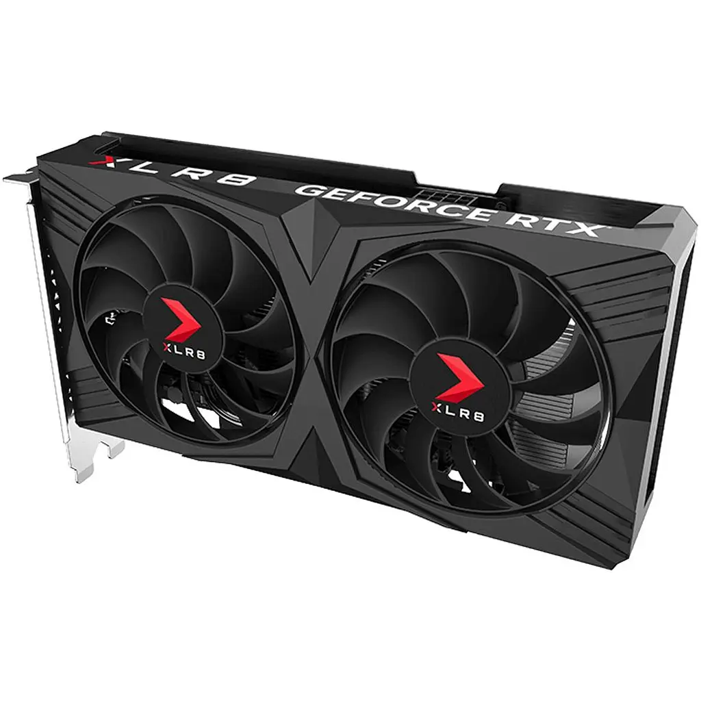 Відеокарта PNY GeForce RTX 4060 XLR8 Gaming VERTO Dual Fan OC 8GB VCG40608DFXPB1-O UA [129392] - фото 4