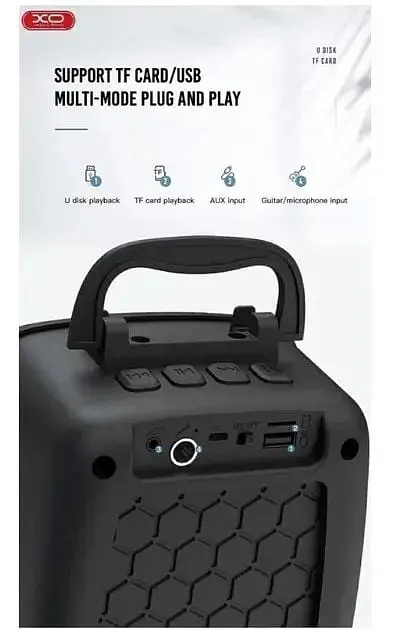 Колонка XO F29 25 Вт Bluetooth чорна (MAW-41715_626) - фото 2