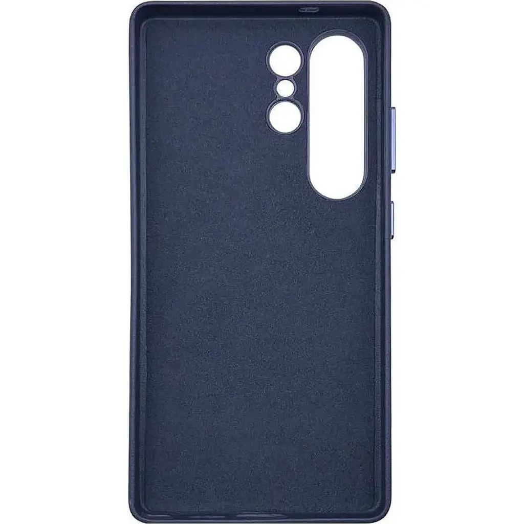 Чохол Epik Leather Case для Samsung Galaxy S25 Ultra Dark Blue AAA [133783] - фото 2