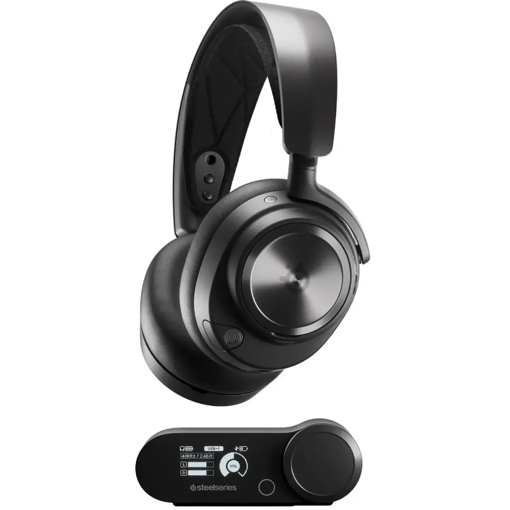 Ігрова гарнітура SteelSeries Arctis Nova Pro Wireless Black PC/PS/SW/MAC/MOB (61520) - фото 2