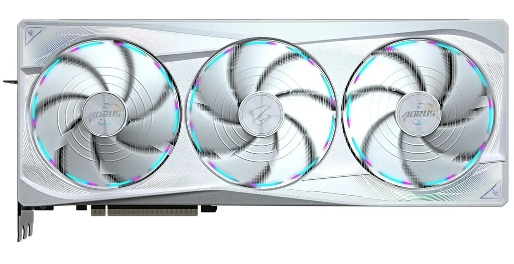 Відеокарта GF RTX 5090 32GB GDDR7 Aorus Master Ice Gigabyte (GV-N5090AORUSM ICE-32GD) - фото 2