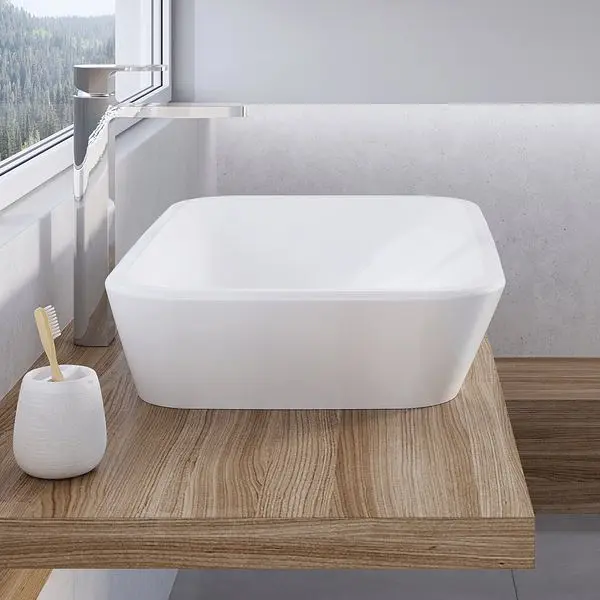 Умивальник Ravak Ceramic Q 60x40 XJX01160002, Білий - фото 3