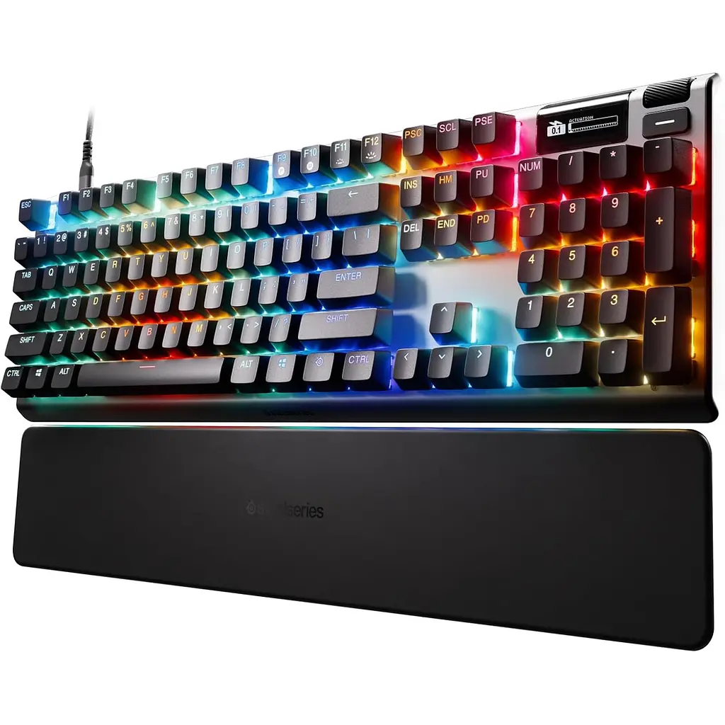 Ігрова клавіатура оптична SteelSeries Apex Pro Gen 3 - клавіші UA (SS-64660) - фото 2
