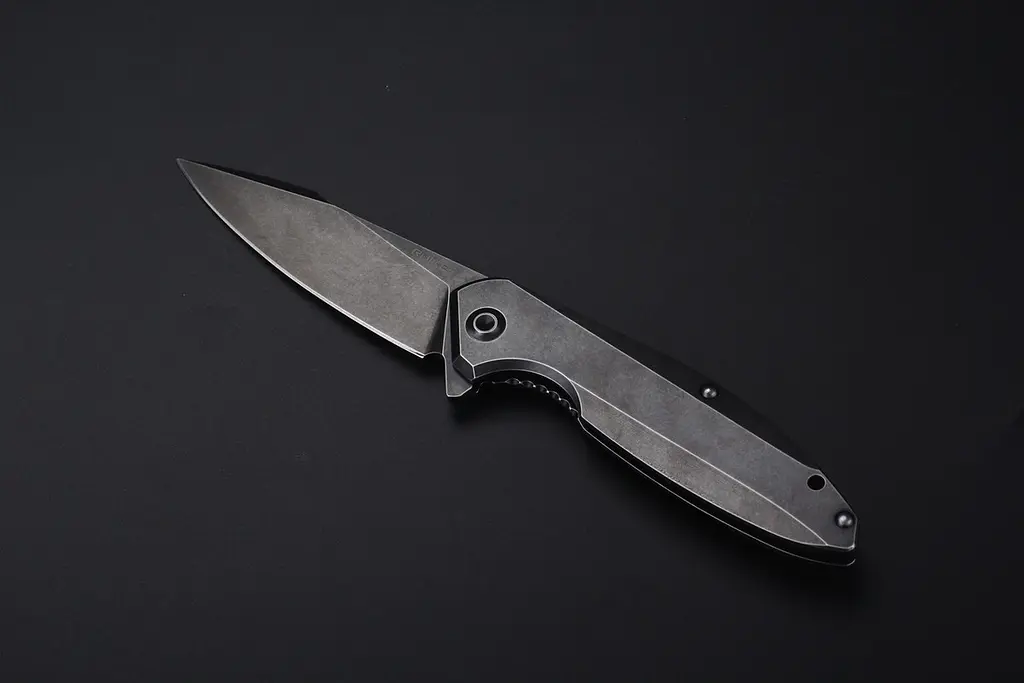 Ніж складаний туристичний Ruike P128-SB, (9.3 см) 14C28N/3cr14n чорний - фото 4
