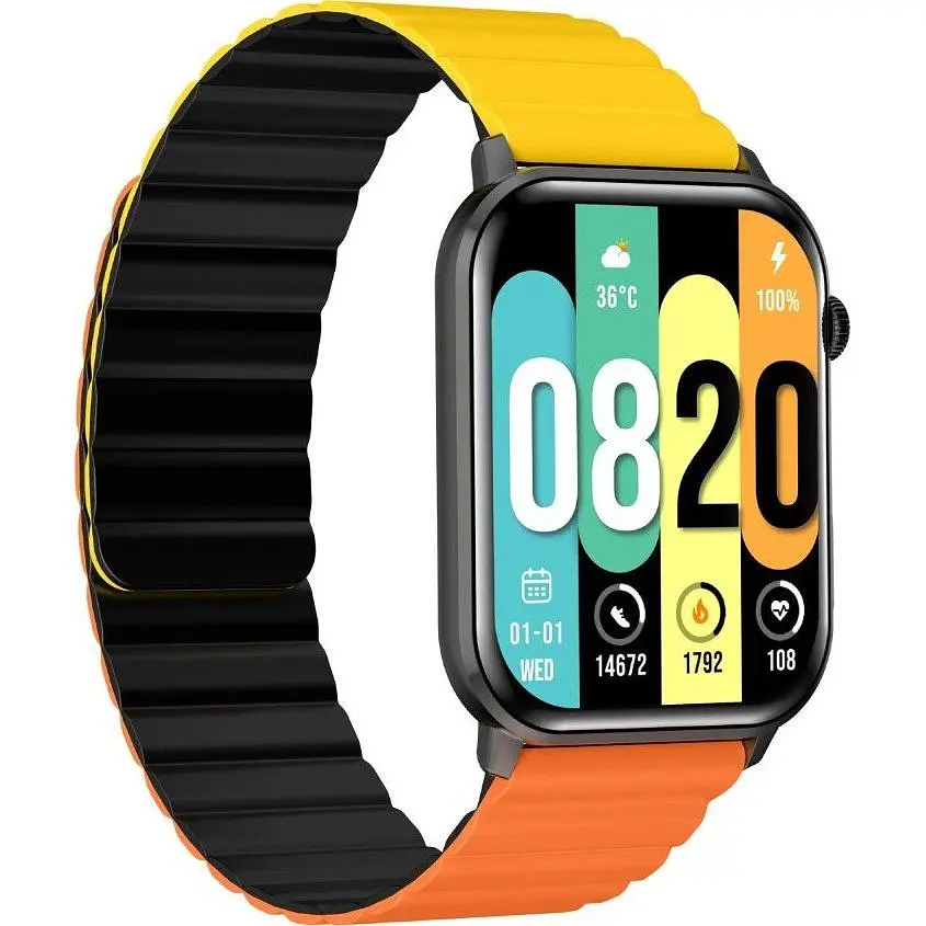 Смарт-часы Kieslect Smart Calling Watch Ks 1.78 (448х368) AMOLED 330 мА·ч Black - фото 2