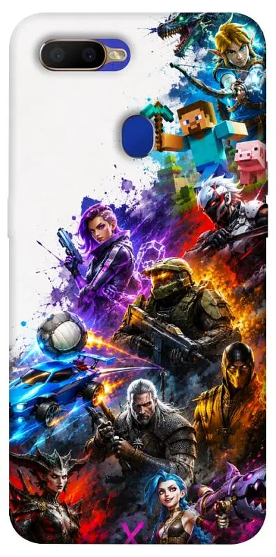 TPU чохол Demsky Gameverse для Oppo A5s / Oppo A12