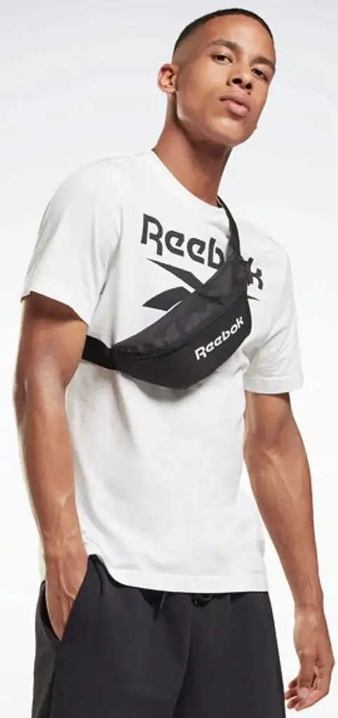 Сумка на пояс Reebok Act Core 12х25х8 см Чорний (sh36569) - фото 3