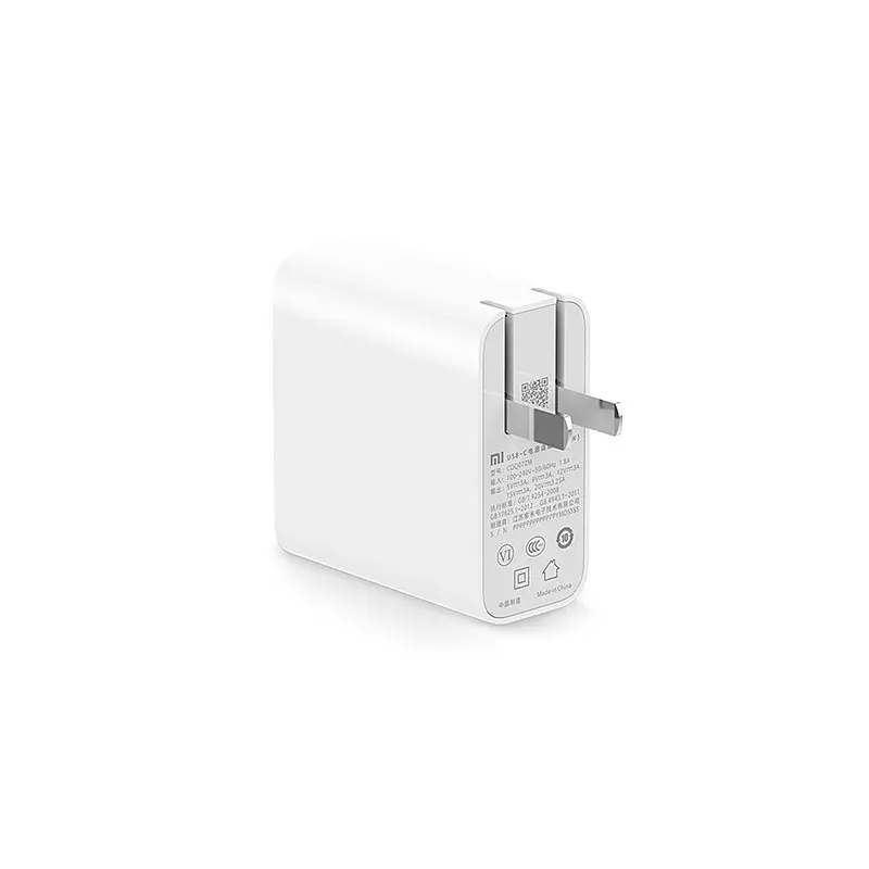Мережевий зарядний пристрій Xiaomi USB-C Power Adapter 45W + Type-C кабель CDQ02ZM GDS4058CN - фото 5