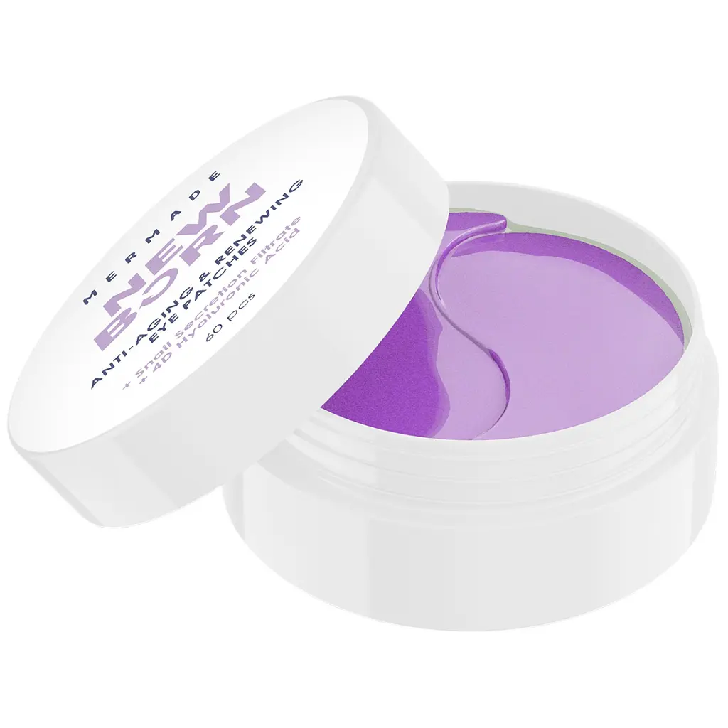 Патчи под глаза Mermade New Born Anti-Aging & Renewing Snail Secretion Filtrate & 4D Hyaluronic Acid омолаживающие гидрогелевые 60 шт. - фото 3