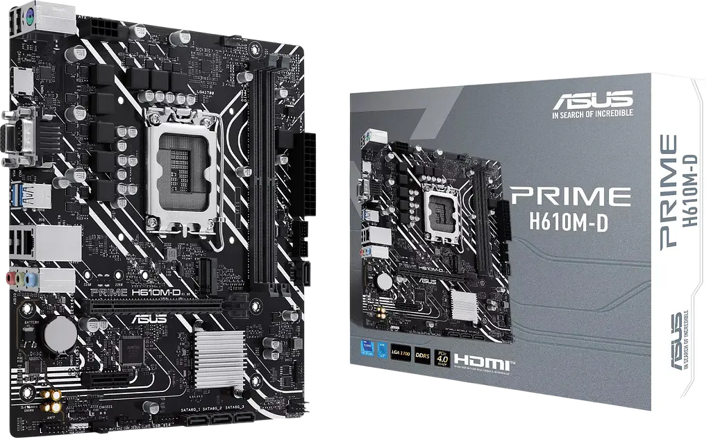 Материнська плата Asus H610M-D Prime LGA 1700 (PRIME H610M-D) - фото 4