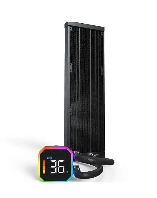 Система охлаждения для компьютерного процессора MULTI SOCKET BLACK HYPERFLOW DIGITAL 360 MONTECH - фото 2