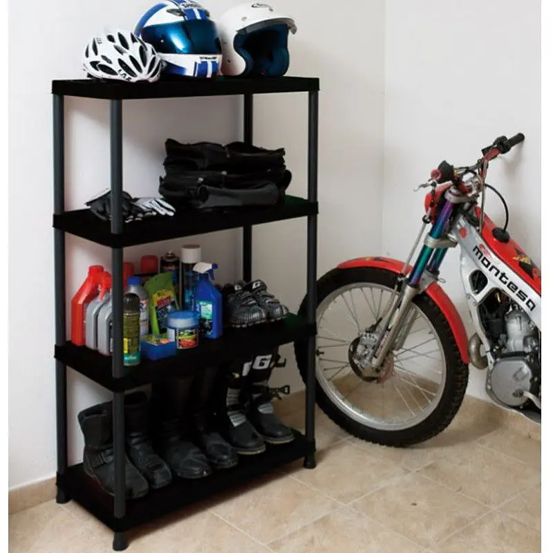 Стелаж Toomax Universal Vent 84-4 на 4 полиці 80х40х138 см чорний (00-00005140) - фото 3