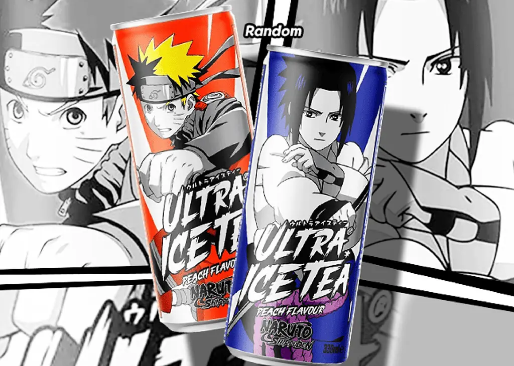 Холодний чай Ultra Ice Tea Naruto Peach 330 мл - фото 7