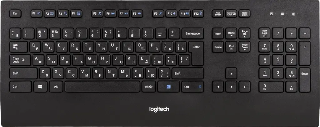 Клавіатура Logitech K280e Black (920-005217) - фото 4